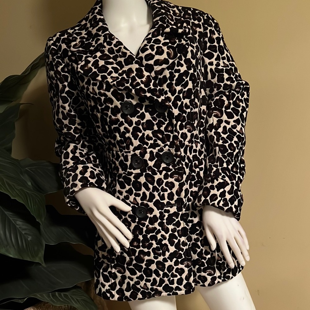 Animal print jacket